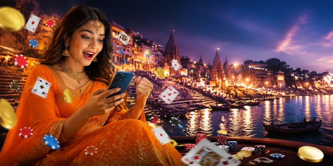 Player focused on poker game at ai2017 platform in India